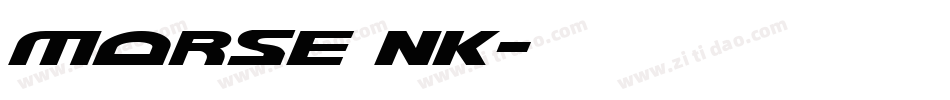 Morse NK字体转换